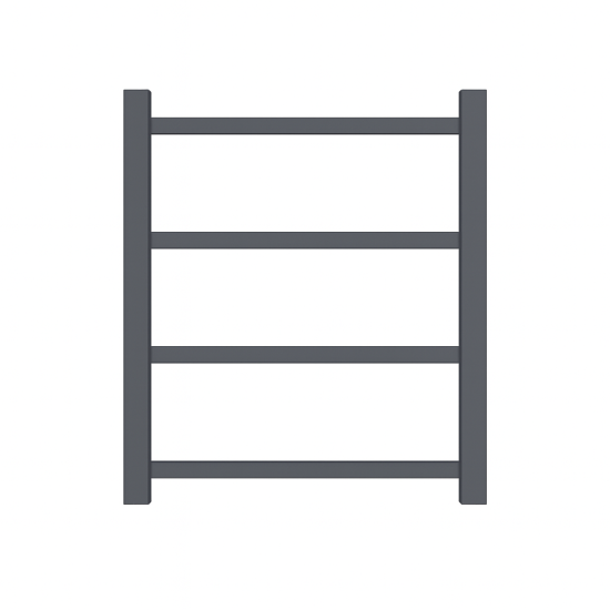 500Hx420Wx120D Gunmetal Grey Electric Heated Towel Rack 4 Bars 500Hx420Wx120D Gunmetal Grey Electric Heated Towel Rack 4 Bars
